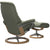 Stressless Sunrise Small Recliner - Signature - Paloma Shadow Green - In Stock
