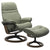 Stressless Sunrise Small Recliner - Signature - Paloma Shadow Green - In Stock