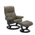 Stressless Mayfair Large Recliner & Ottoman - Classic - Velaro Forest Green - In Stock
