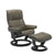 Stressless Mayfair Large Recliner & Ottoman - Classic - Velaro Forest Green - In Stock