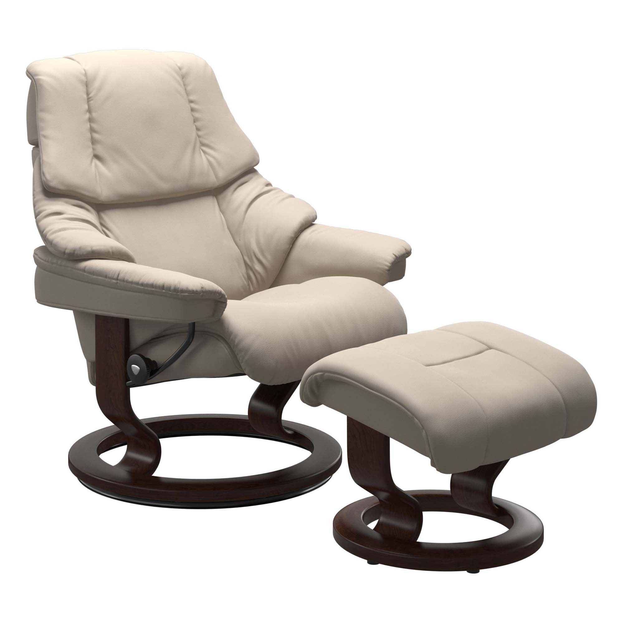 Stressless Reno Classic Recliner & Ottoman