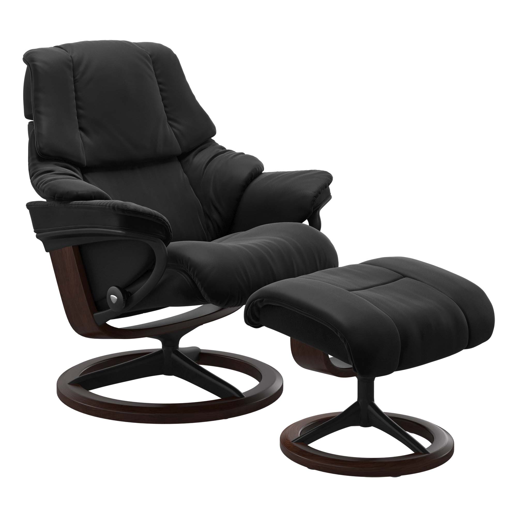 Stressless Reno Signature Recliner & Ottoman