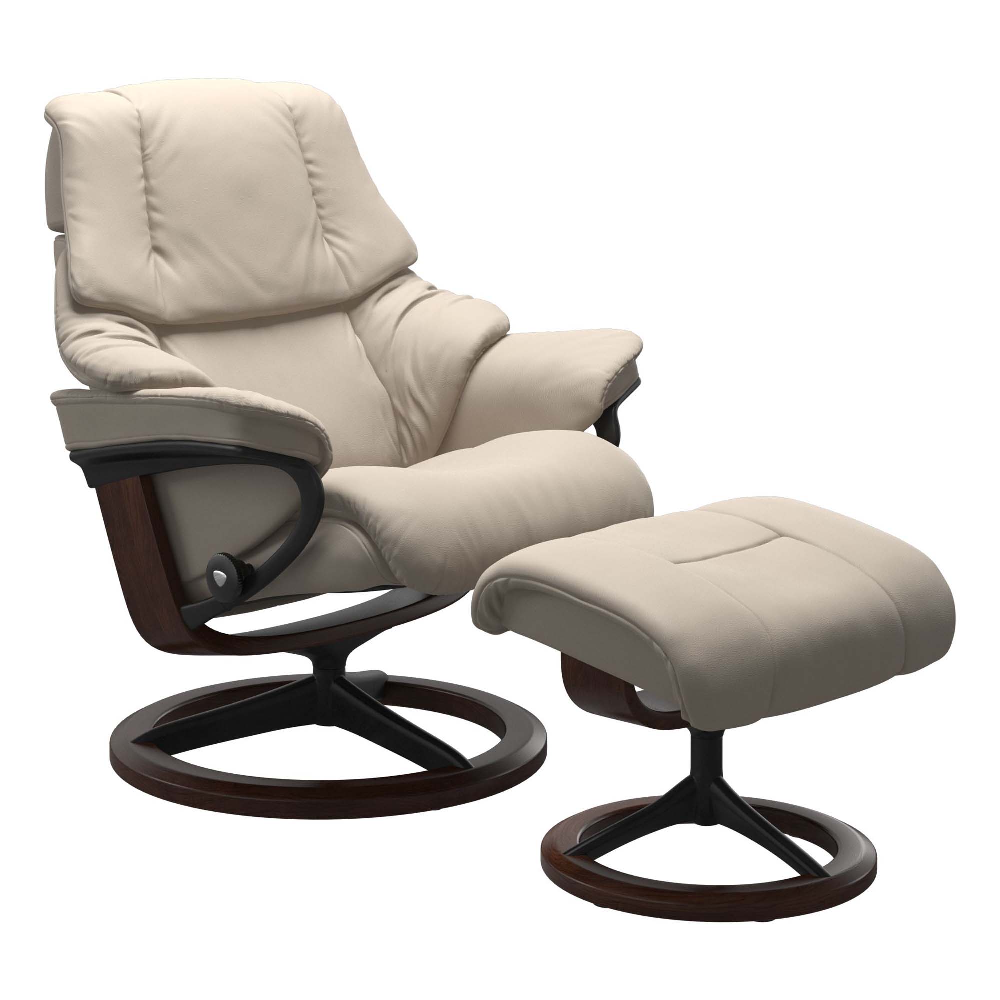 Stressless Reno Signature Recliner & Ottoman
