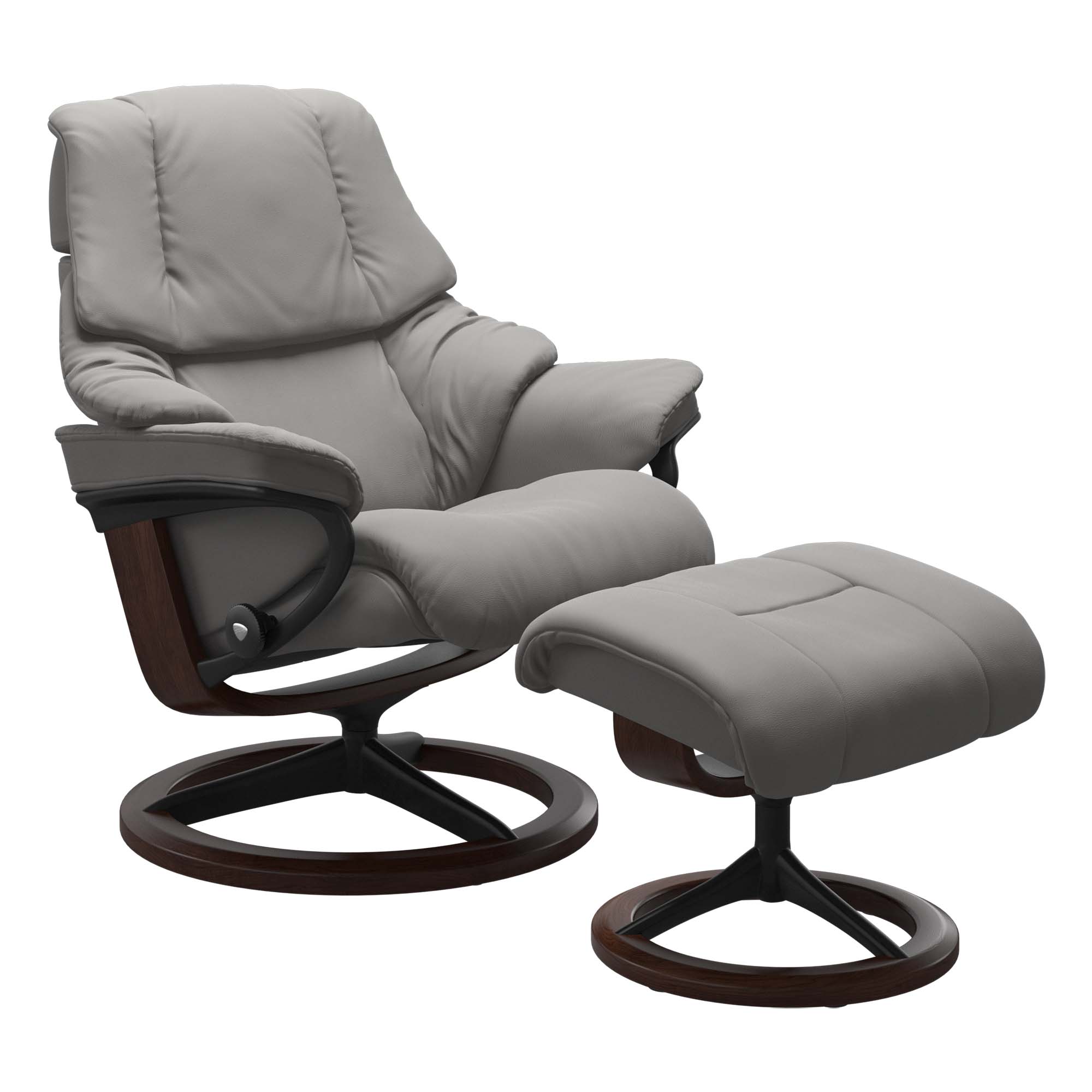 Stressless Reno Signature Recliner & Ottoman