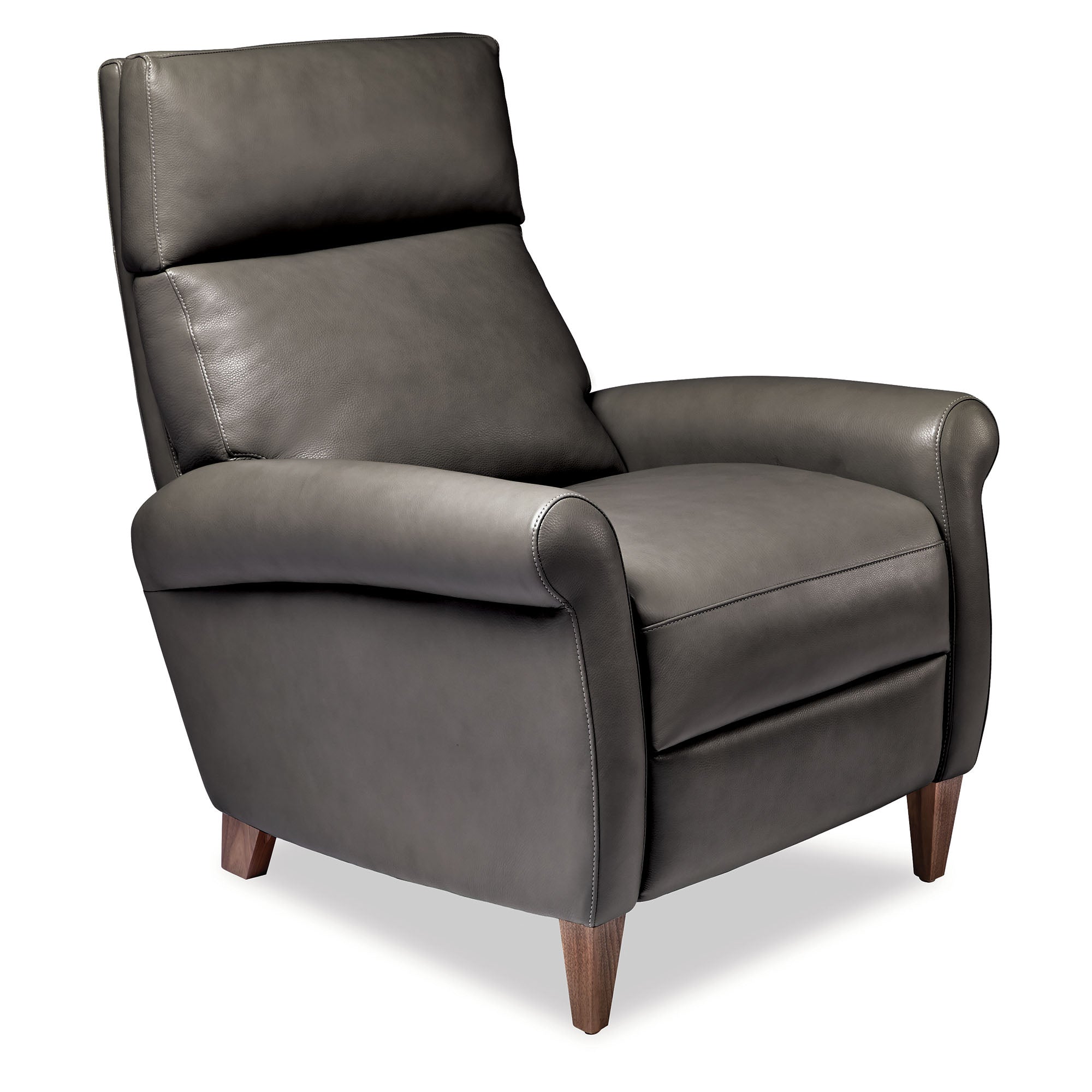 American Leather Adley Comfort Recliner Leather Storm - Floor Model