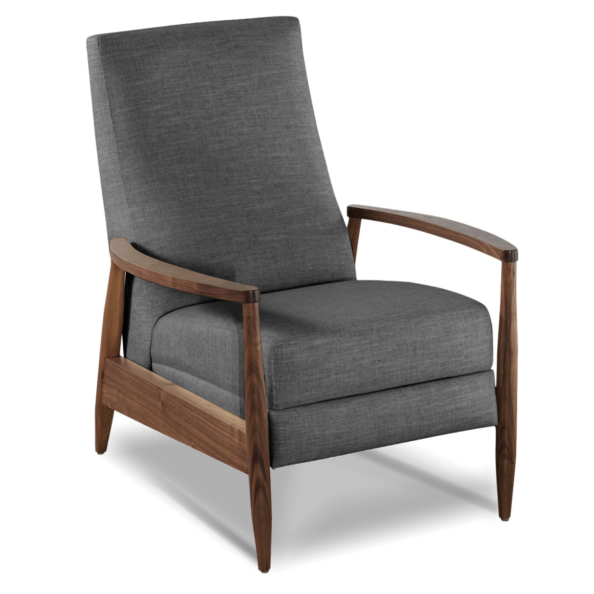 Aston Re-Invented Recliner Fabric Loft Grey - Floor Model