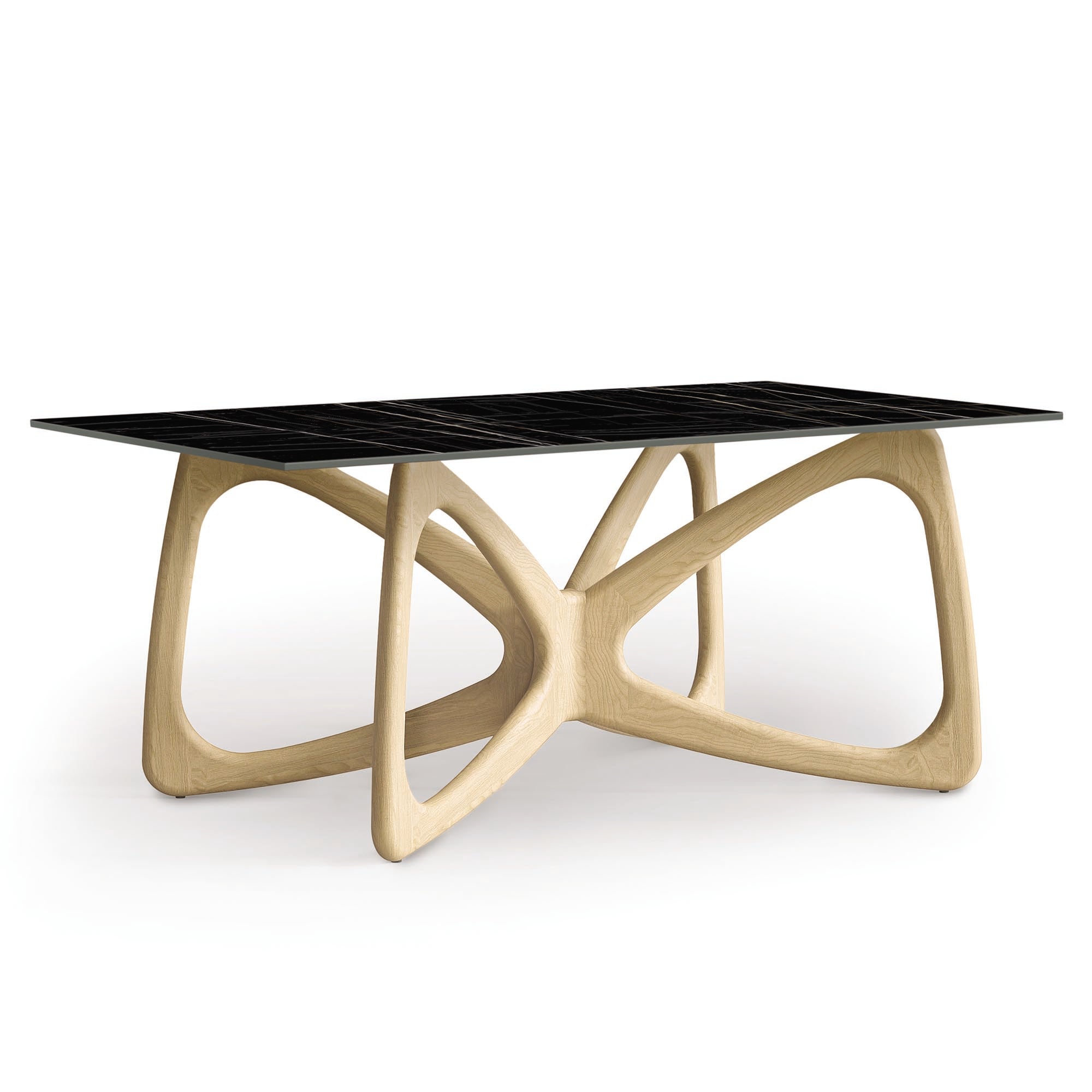 Butterfly Sintered Stone Top Dining Table