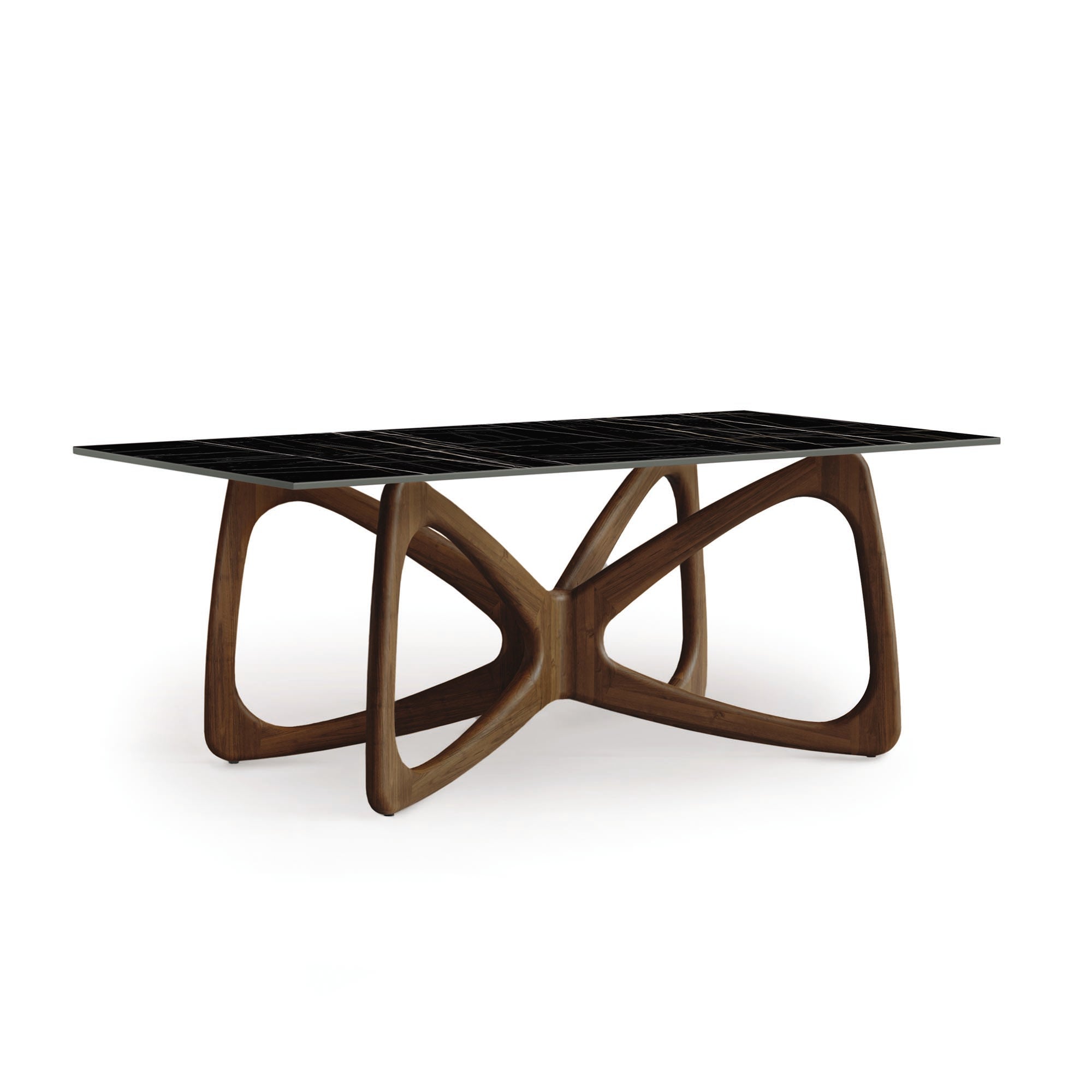 Butterfly Sintered Stone Top Dining Table