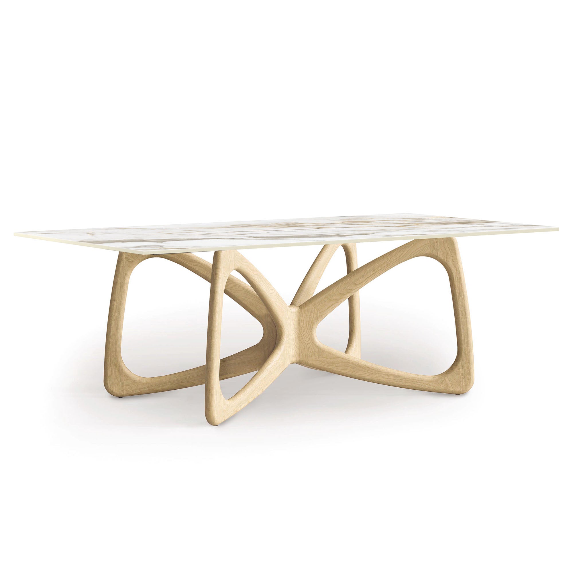 Butterfly Sintered Stone Top Dining Table