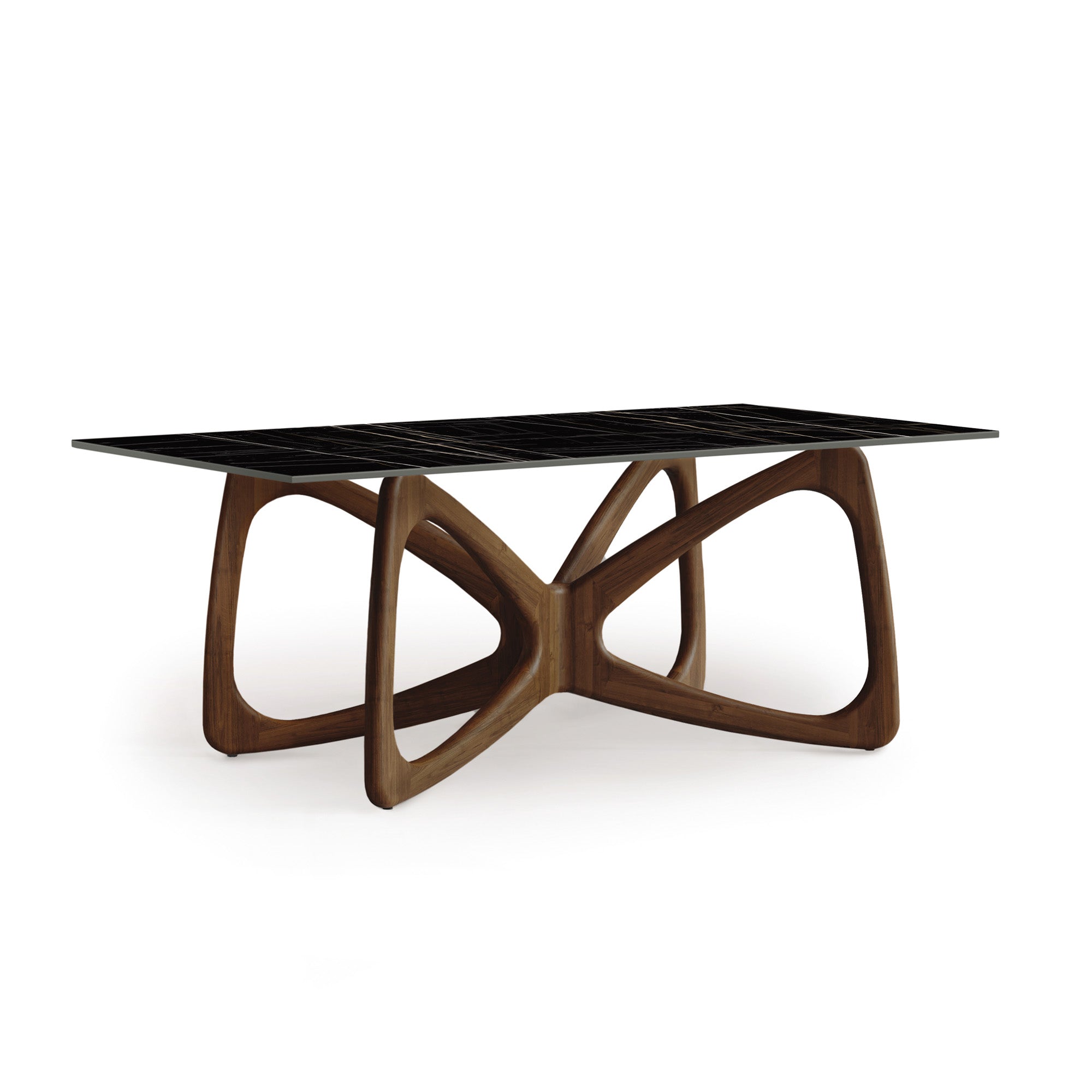 Butterfly Sintered Stone Top Dining Table