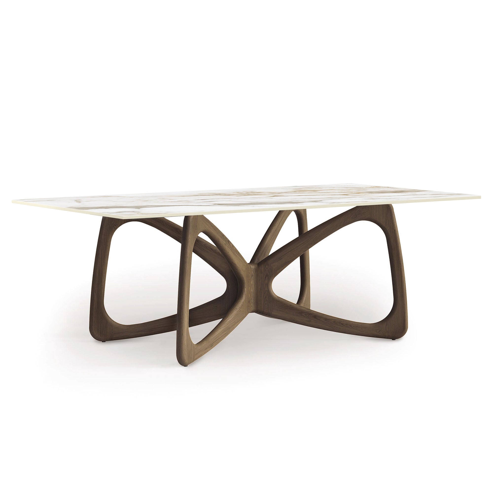 Butterfly Sintered Stone Top Dining Table
