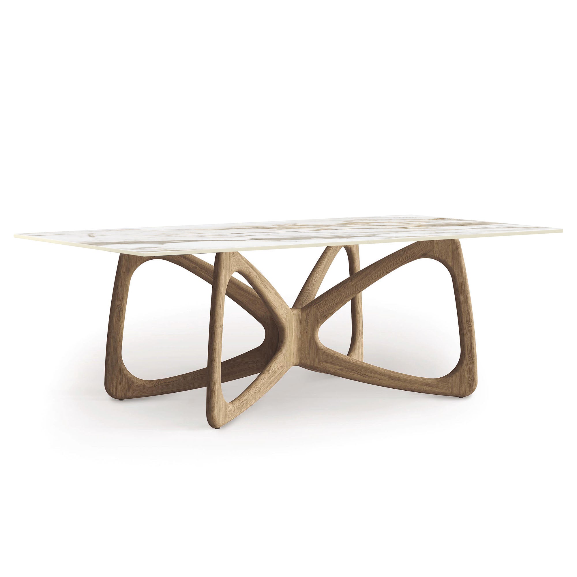 Butterfly Sintered Stone Top Dining Table