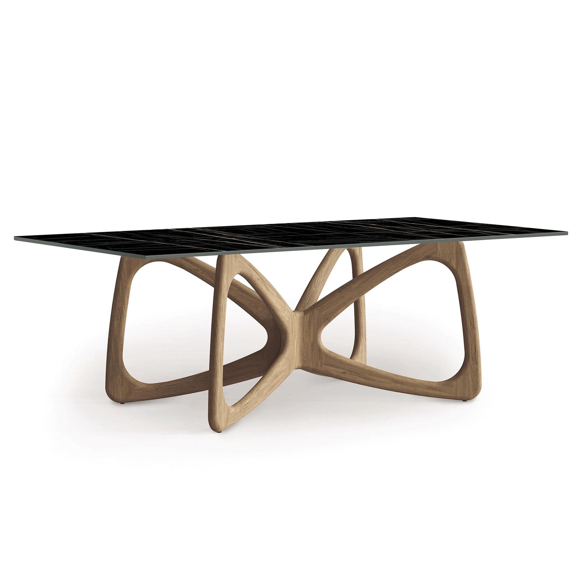 Butterfly Sintered Stone Top Dining Table