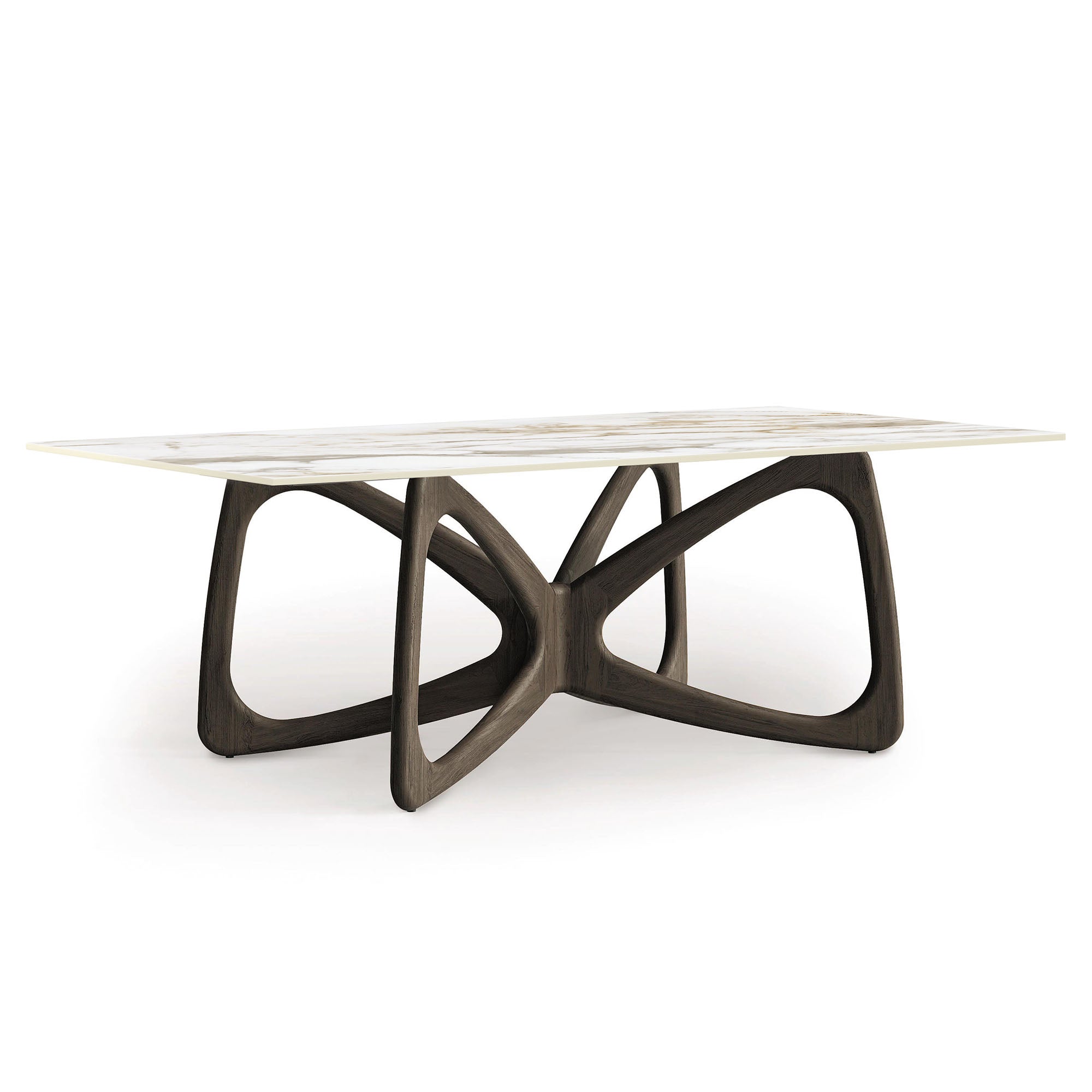 Butterfly Sintered Stone Top Dining Table