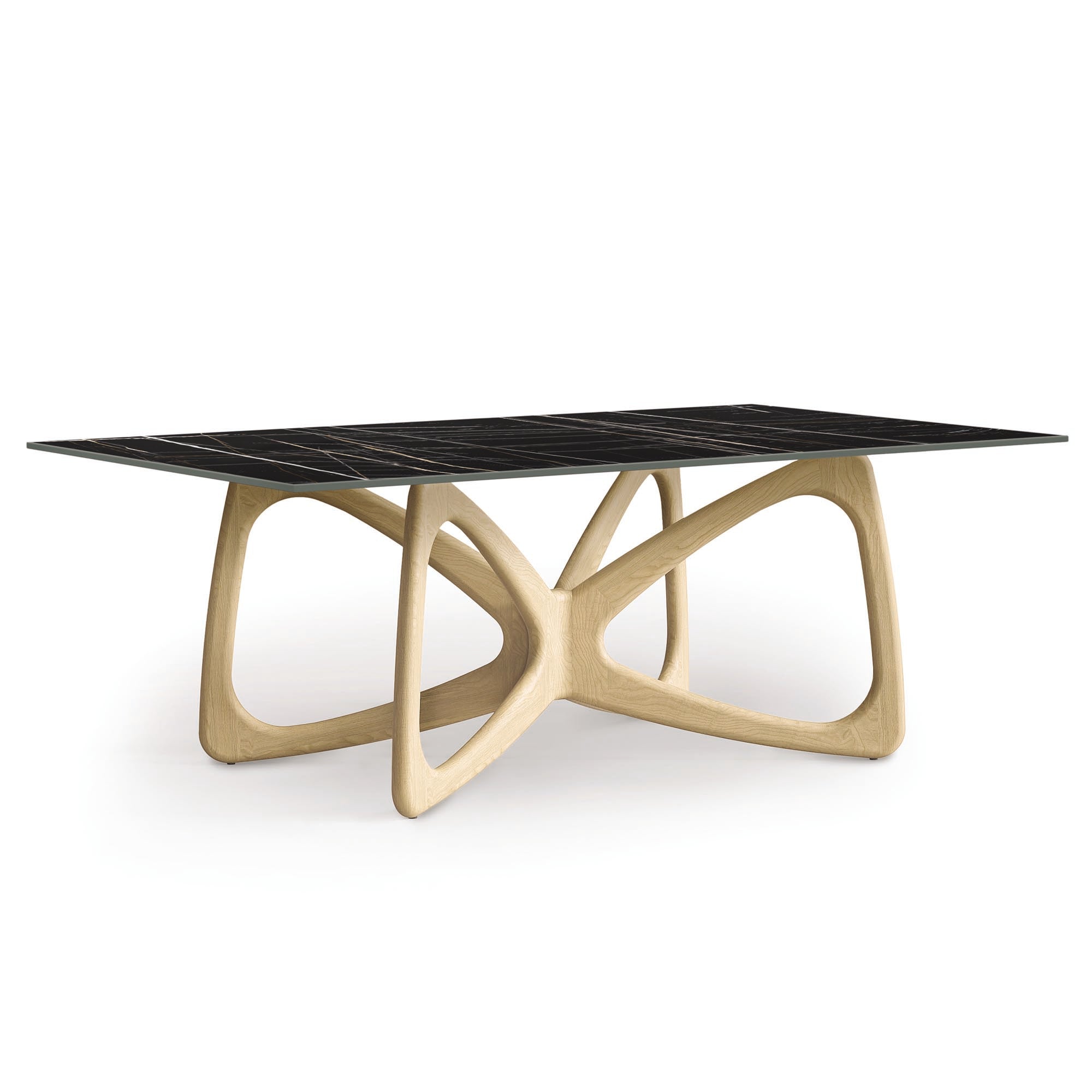Butterfly Sintered Stone Top Dining Table