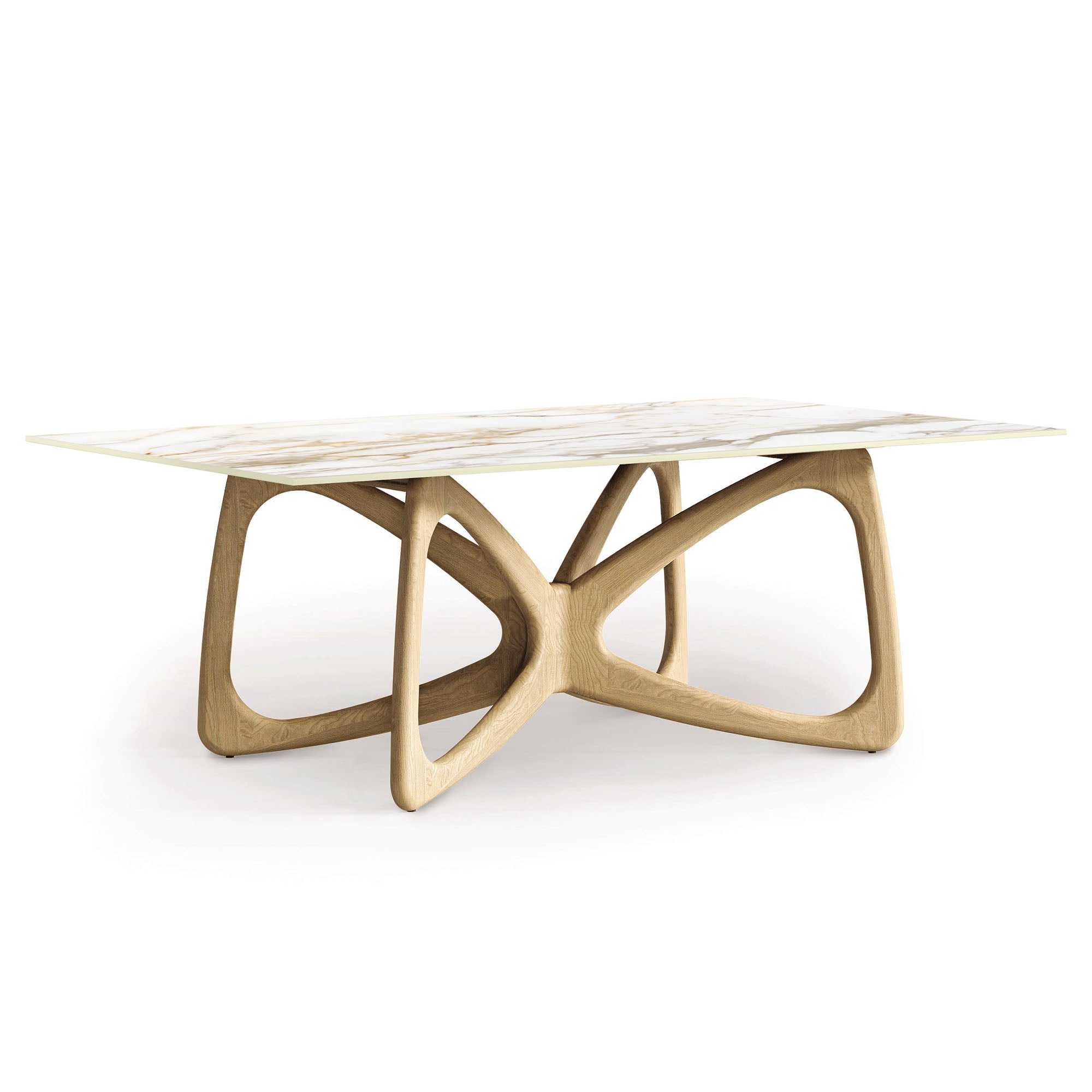 Butterfly Sintered Stone Top Dining Table