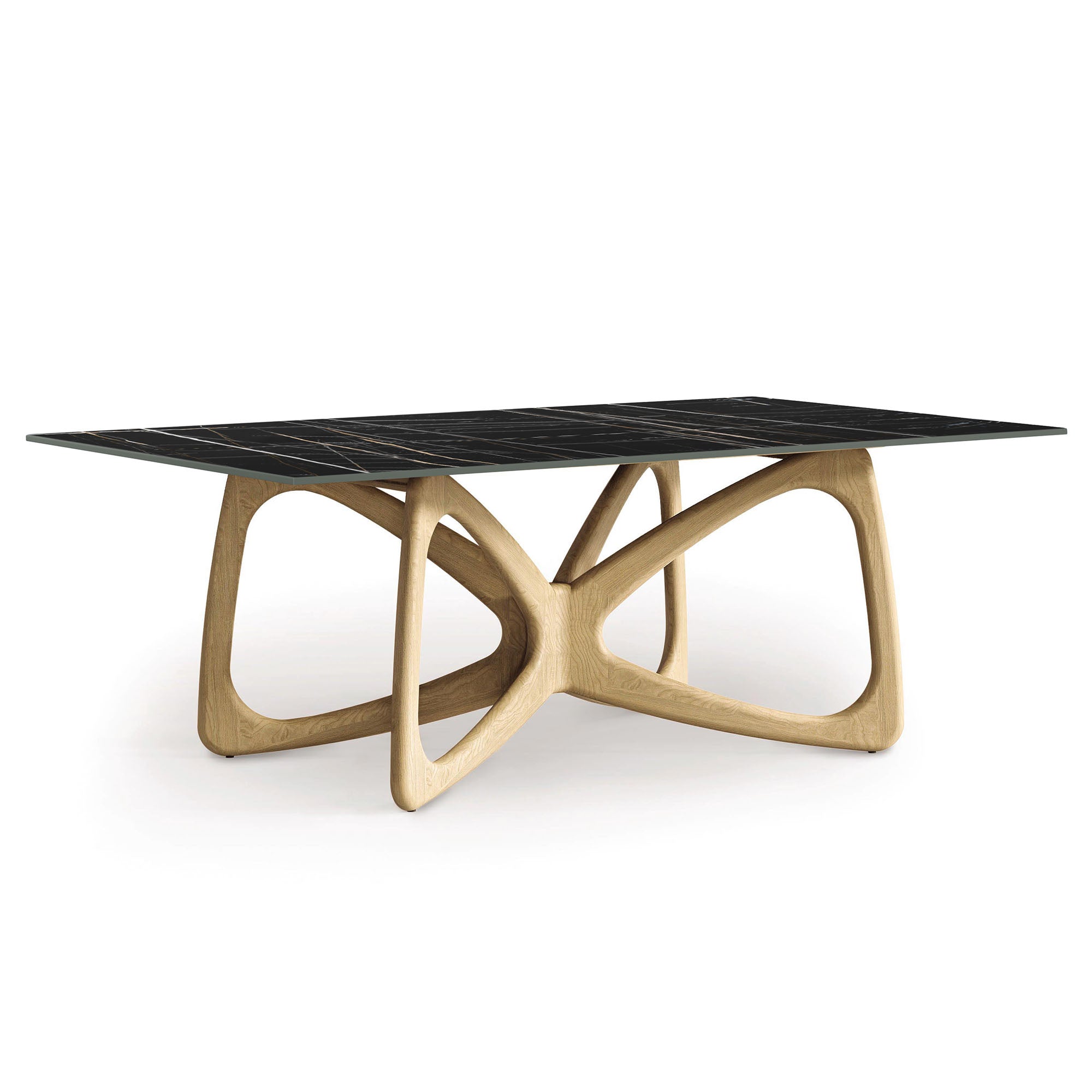 Butterfly Sintered Stone Top Dining Table