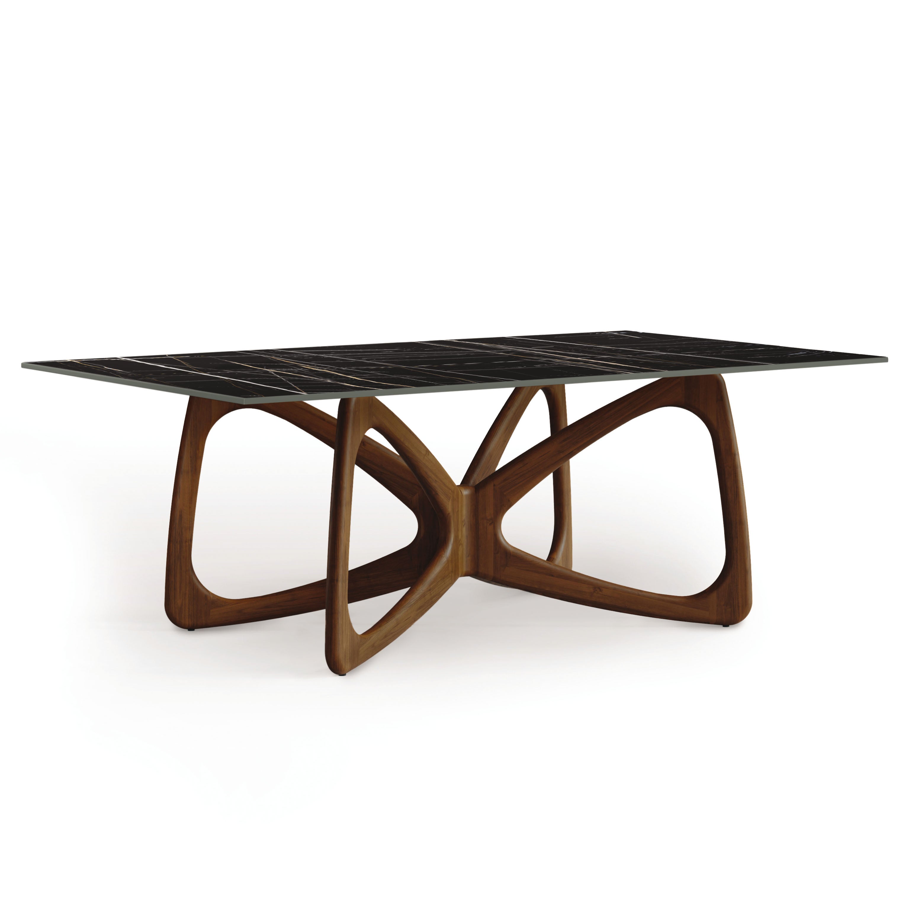Butterfly Sintered Stone Top Dining Table