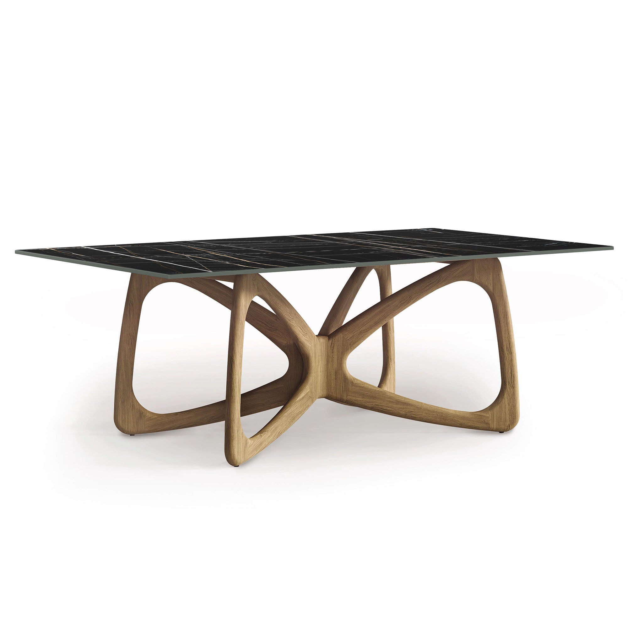 Butterfly Sintered Stone Top Dining Table