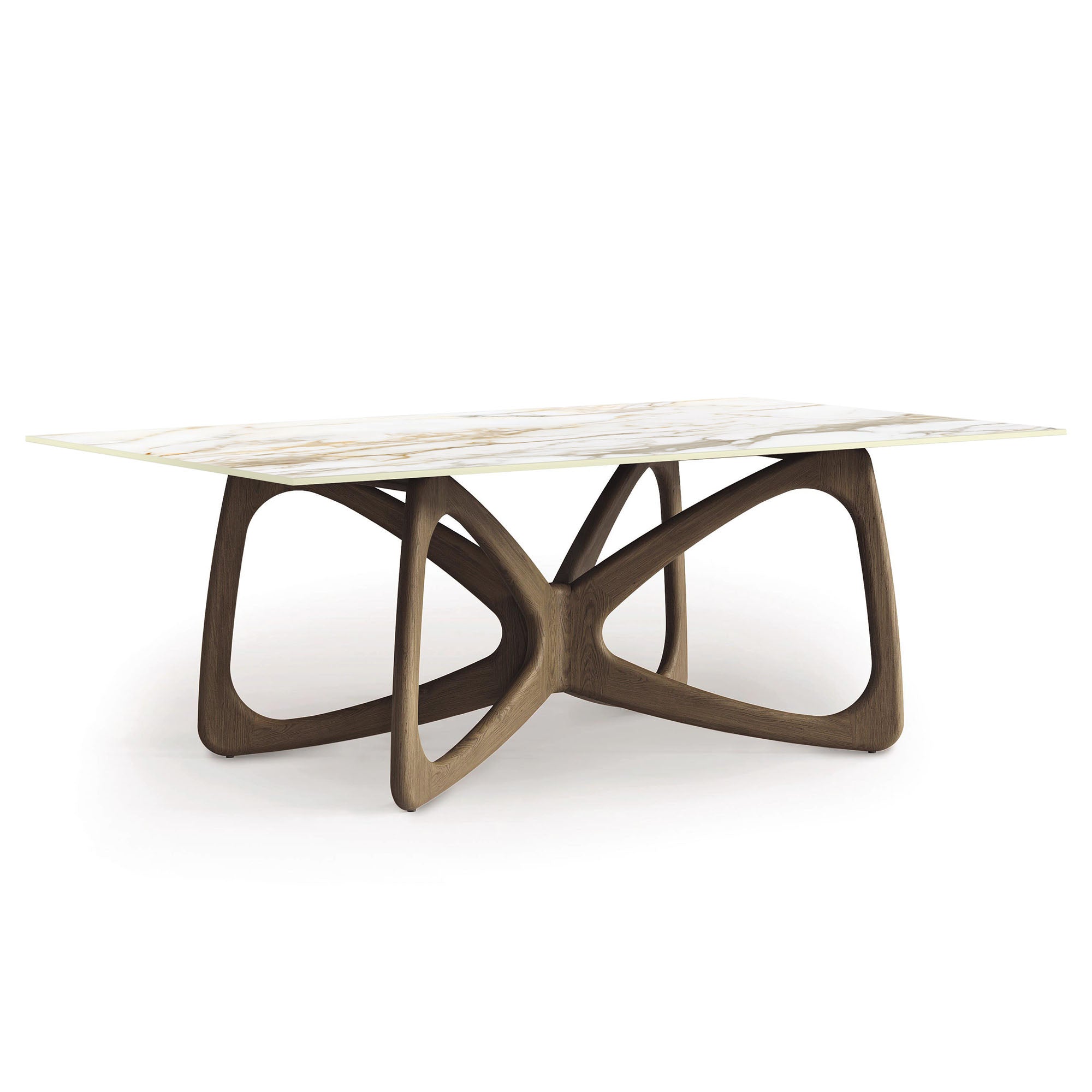 Butterfly Sintered Stone Top Dining Table