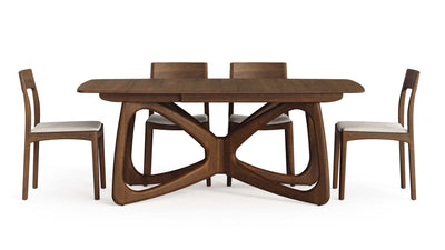 Natural Walnut with Chairs GALLERY