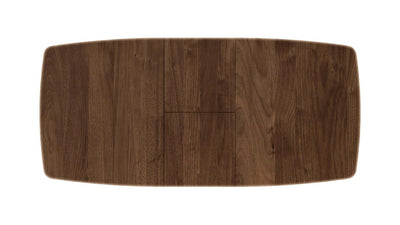 Butterfly Extension Table Expanded overhead view GALLERY