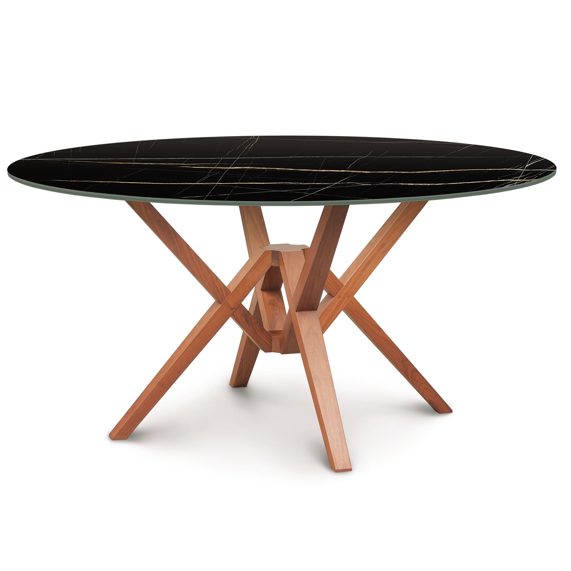 Exeter Round Sintered Stone Top Dining Table