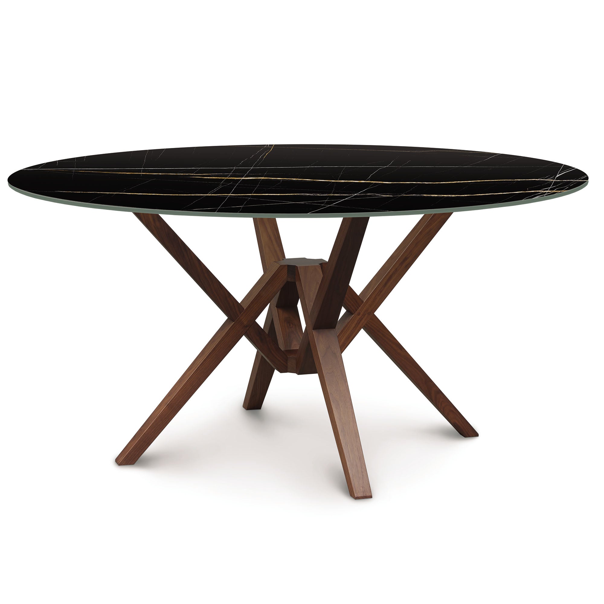 Exeter Round Sintered Stone Top Dining Table