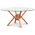 Exeter Round Glass Dining Table
