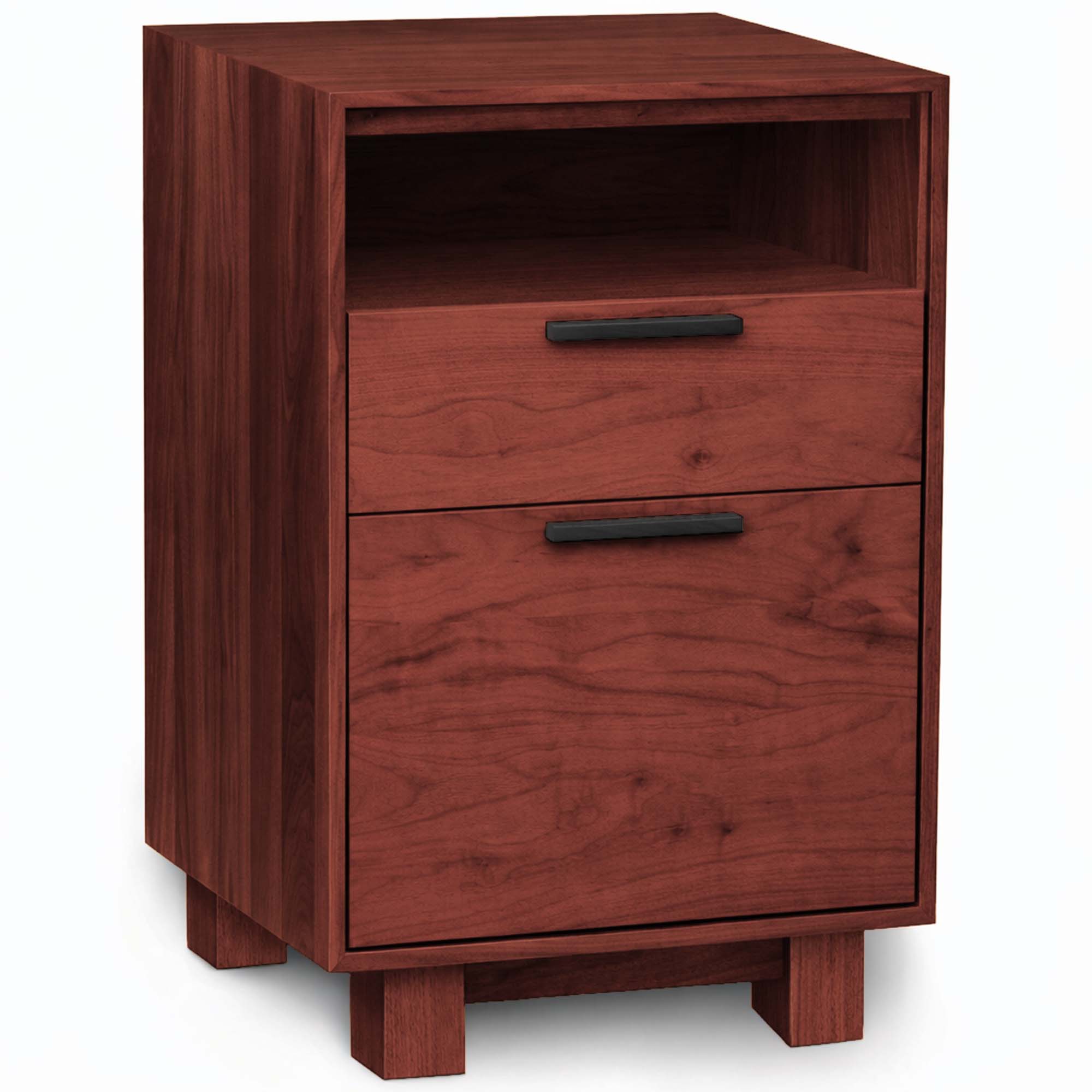 Linear File Cabinet with Cubby