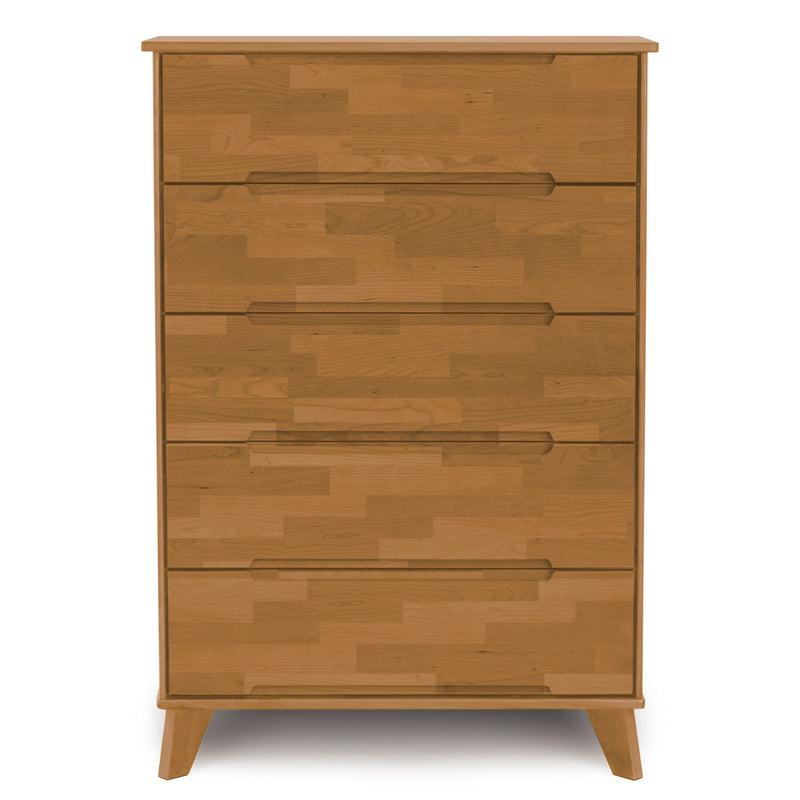 LINN 5 Drawer Dresser in Natural Cherry