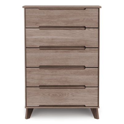 LINN 5 Drawer Dresser in Sand Oak GALLERY