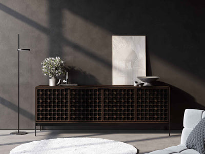 Toasted Oak finish with console base GALLERY