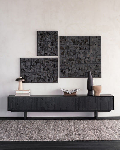 Checked Kilim Rug