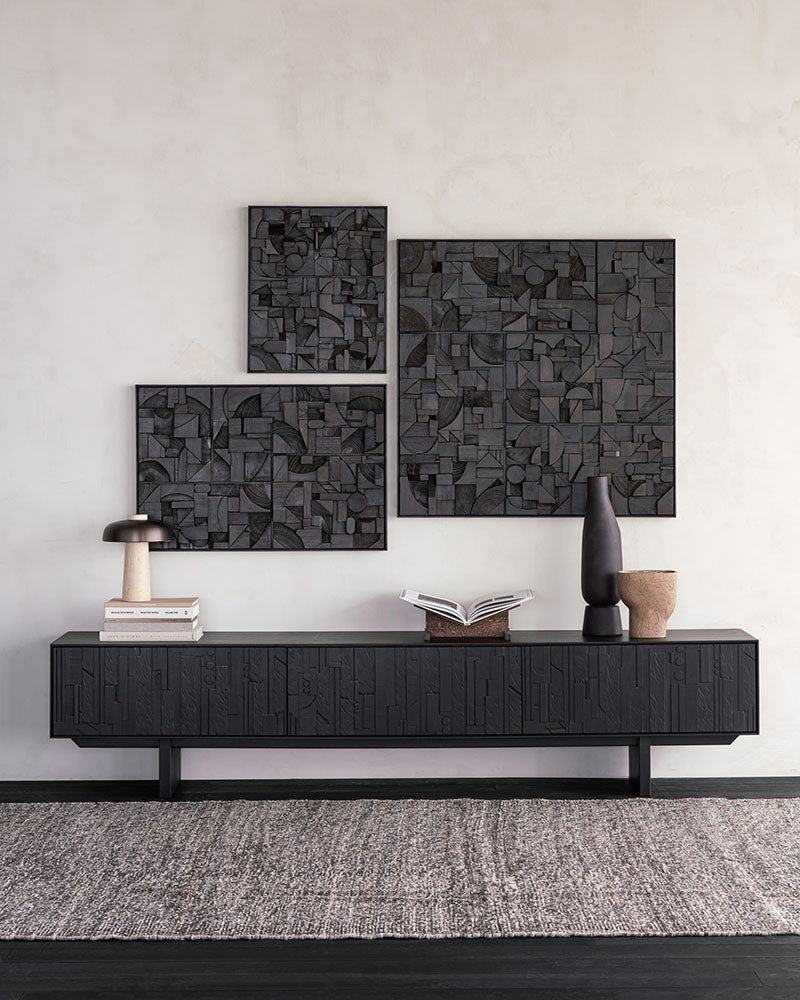Checked Kilim Rug