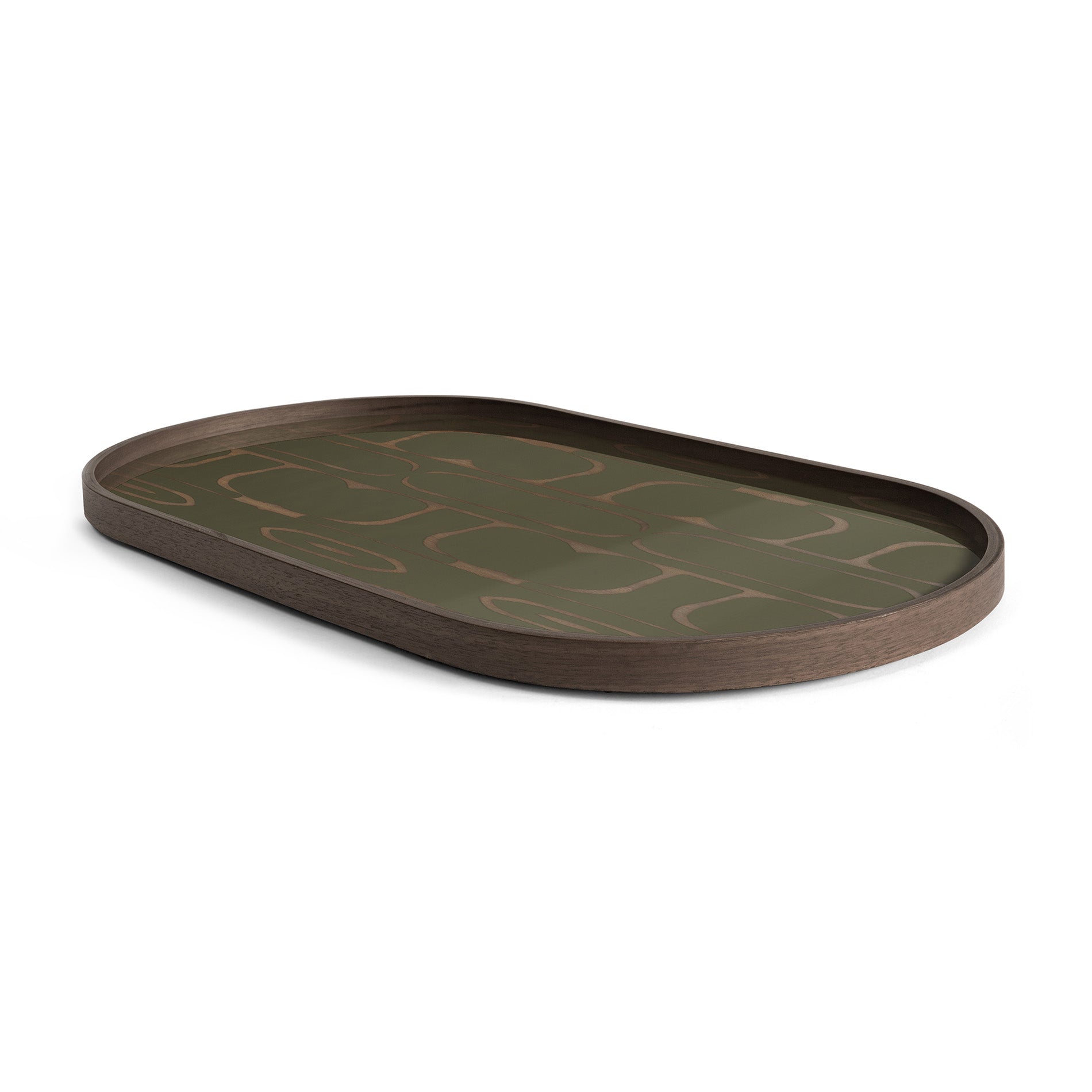 Second Nature Glass Tray Oblong