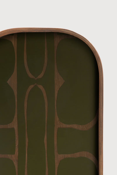 Second Nature Glass Valet Rectangular Tray