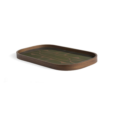 Second Nature Glass Valet Rectangular Tray