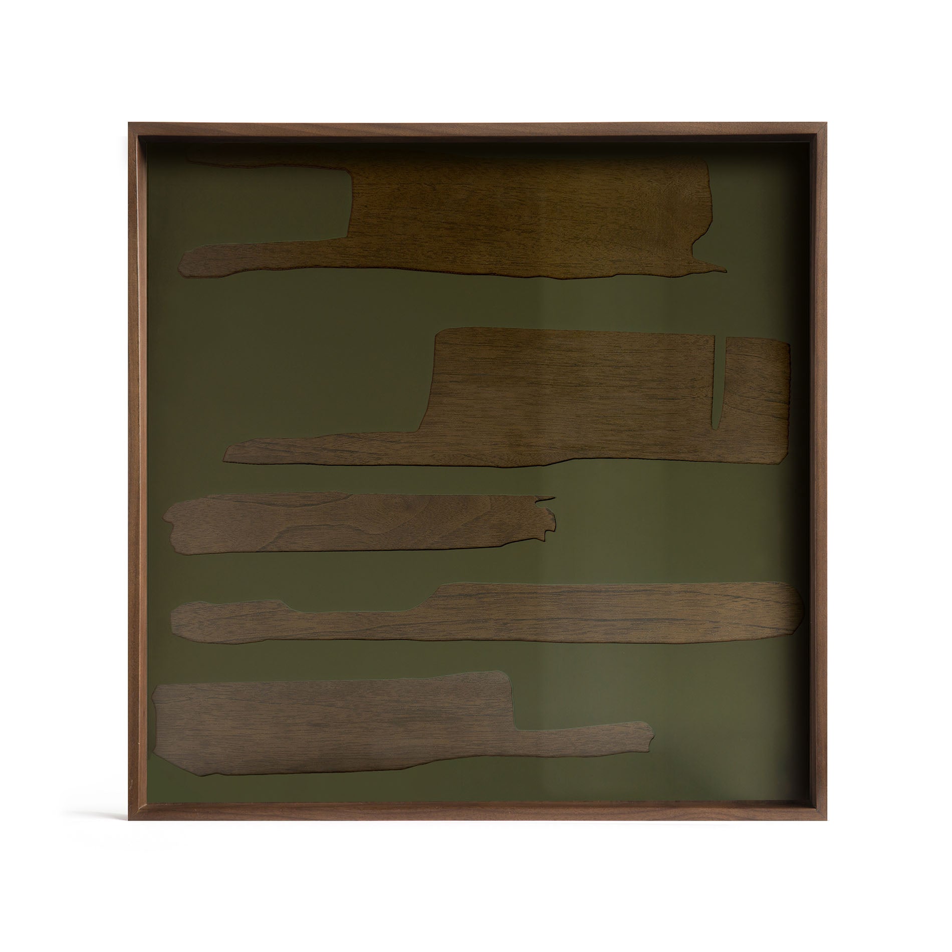 Second Nature Glass Tray Square Large