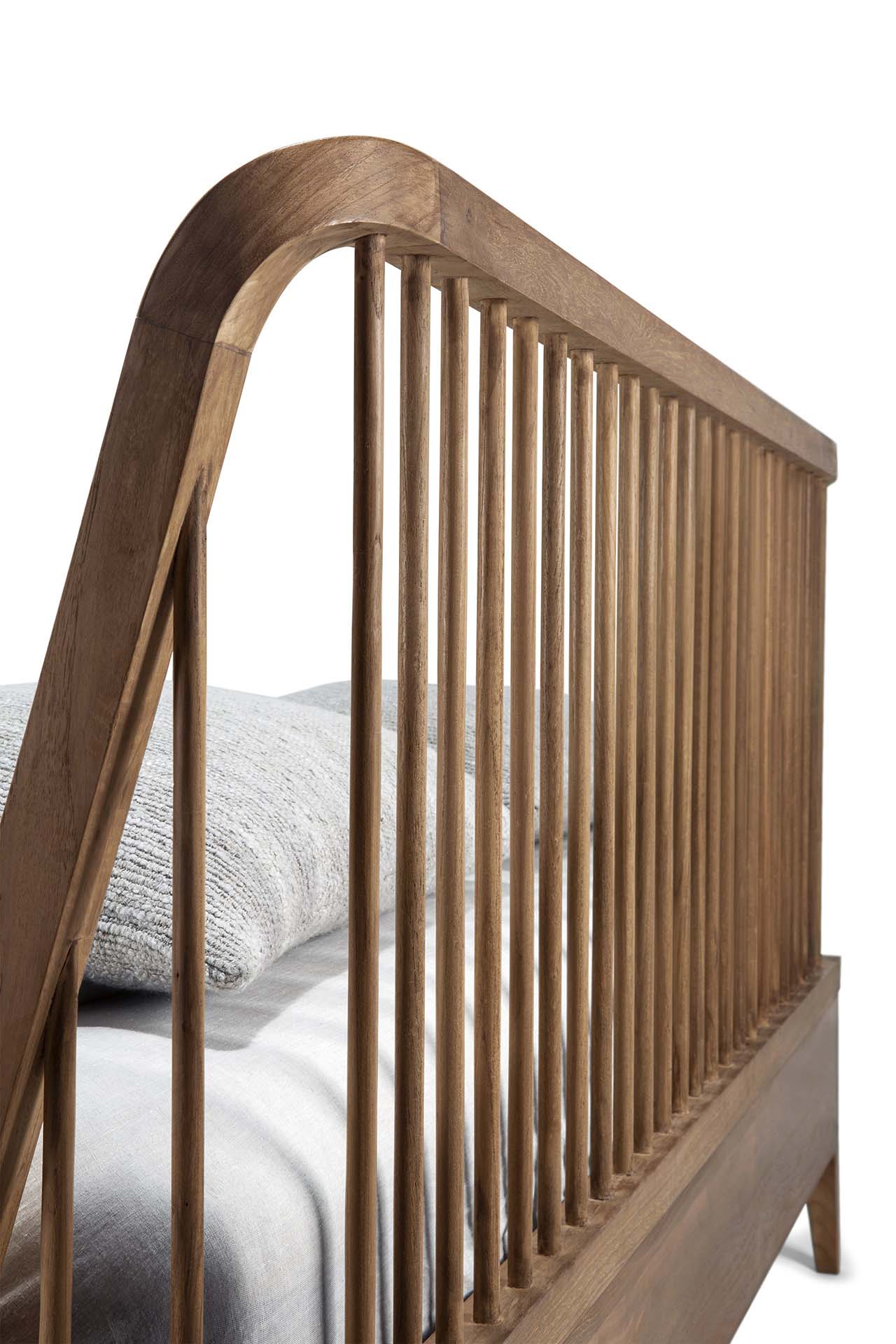 Oak Spindle Bed