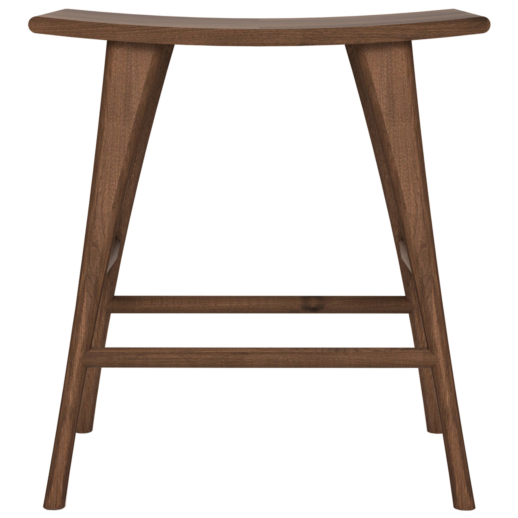 Osso Walnut Counter Stool - Floor Model