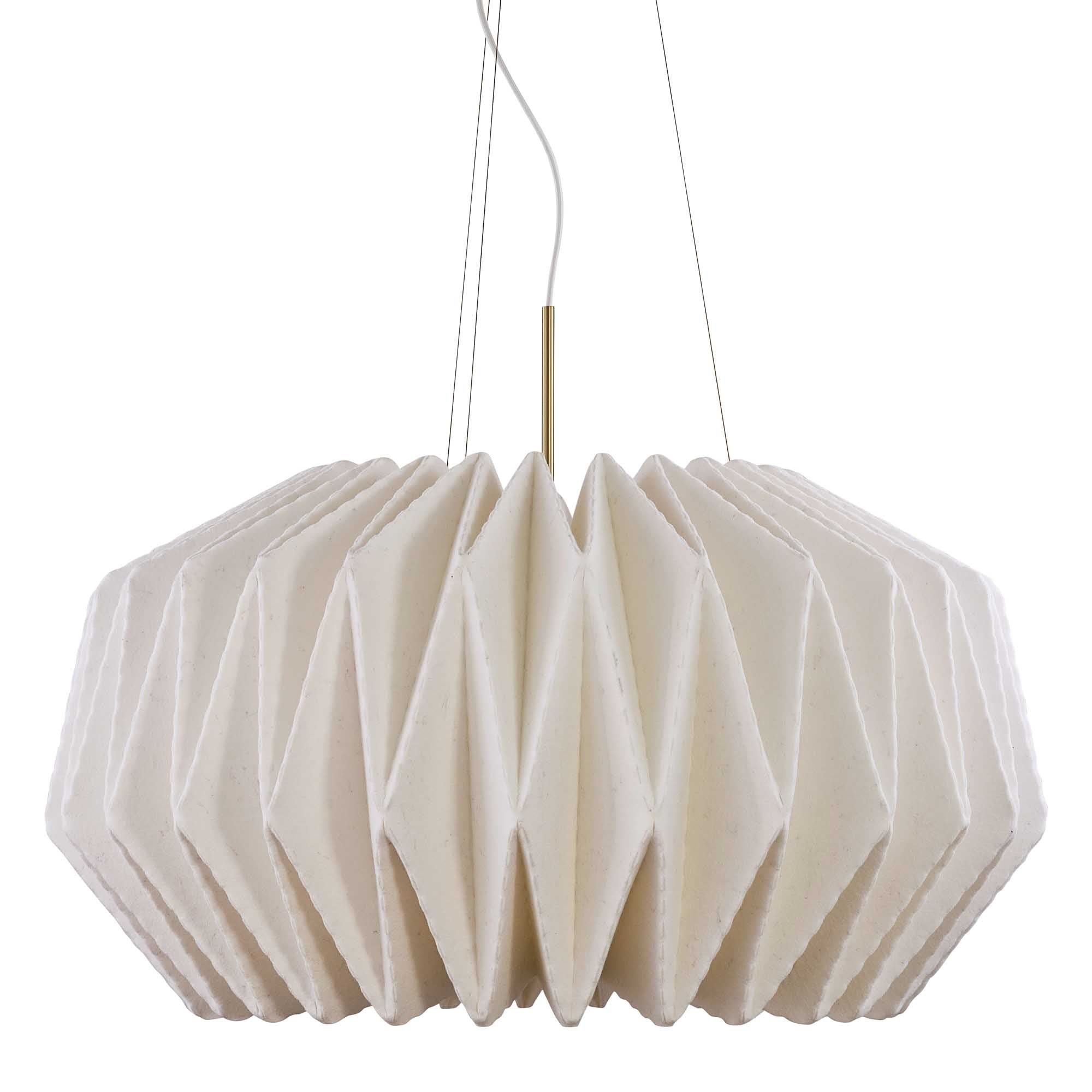 Le Klint Model 164 Softly Pleated Pendant front view