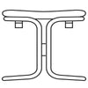Matching Siesta Fiora Footstool