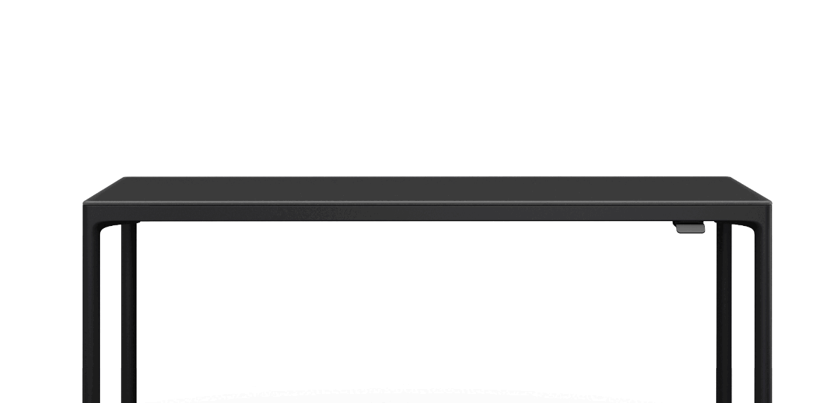 luma desk height adjustable modesty panel