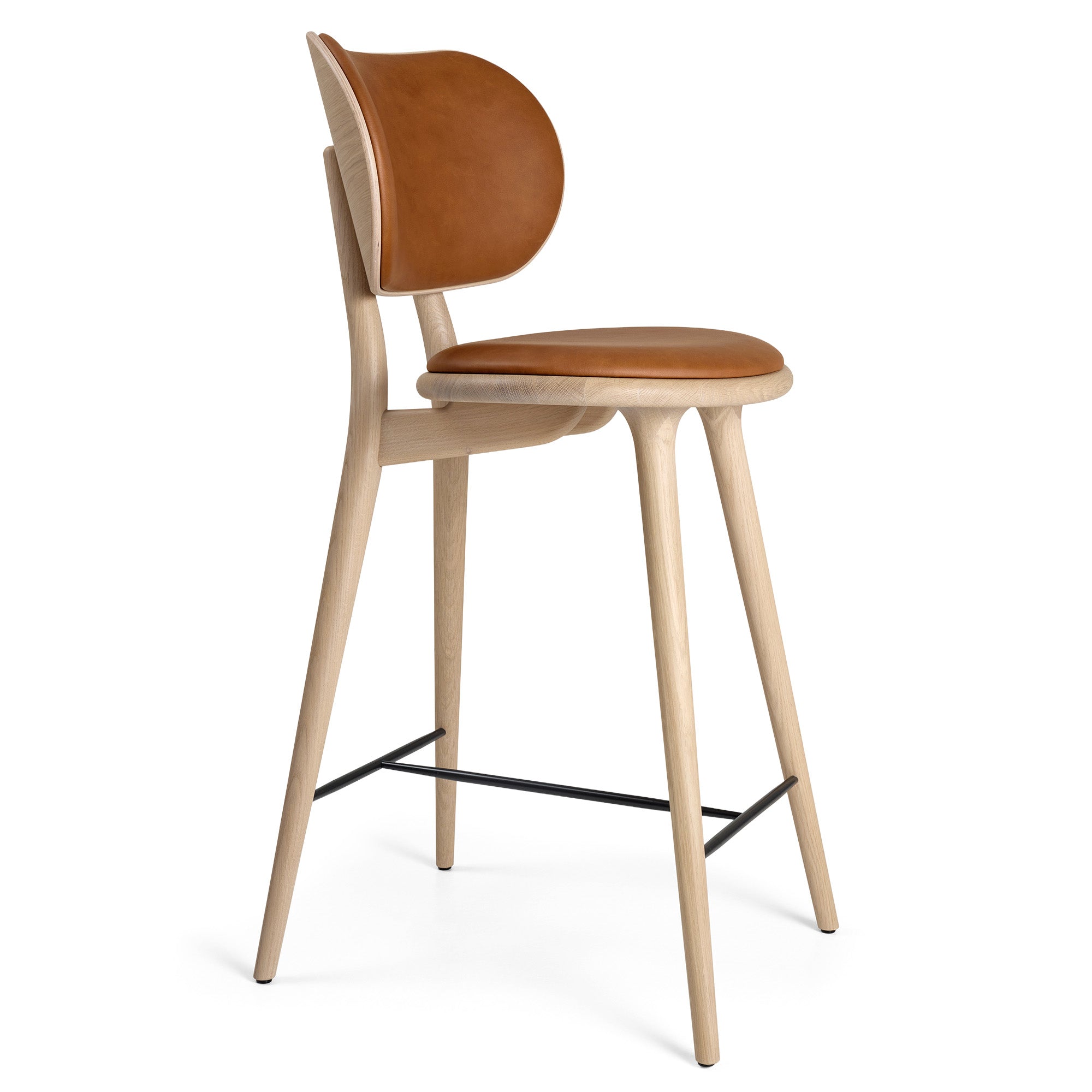 Space Copenhagen Backrest Bar Stool