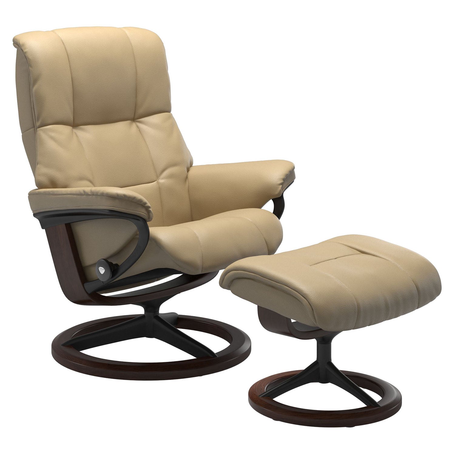 Stressless Mayfair Signature Recliner & Ottoman