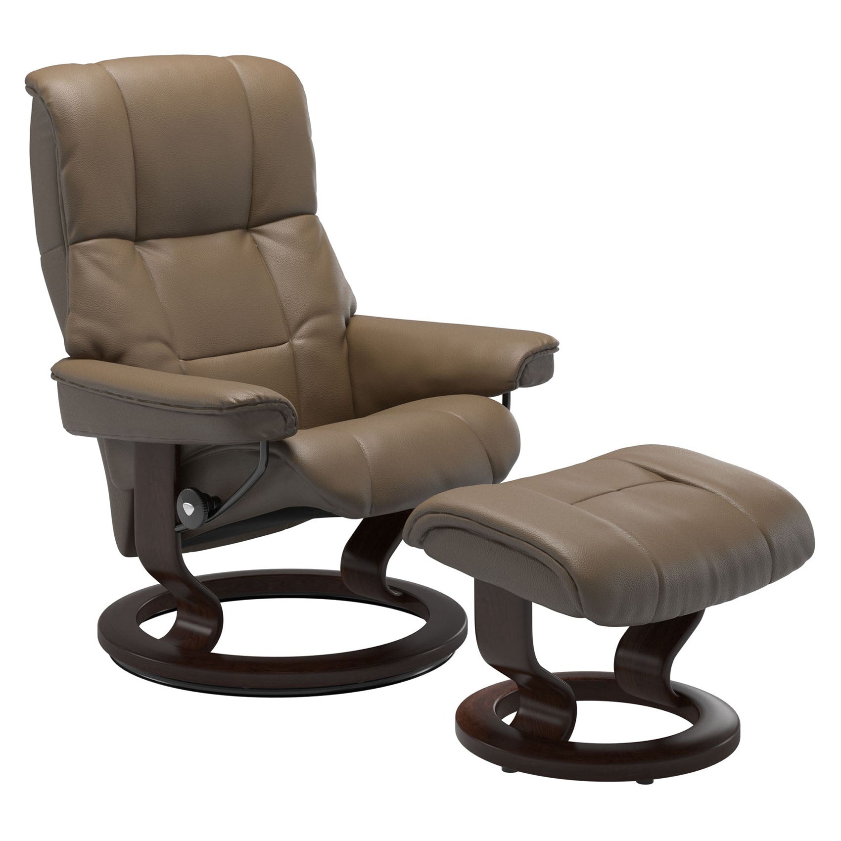 Stressless Mayfair Classic Recliner & Ottoman