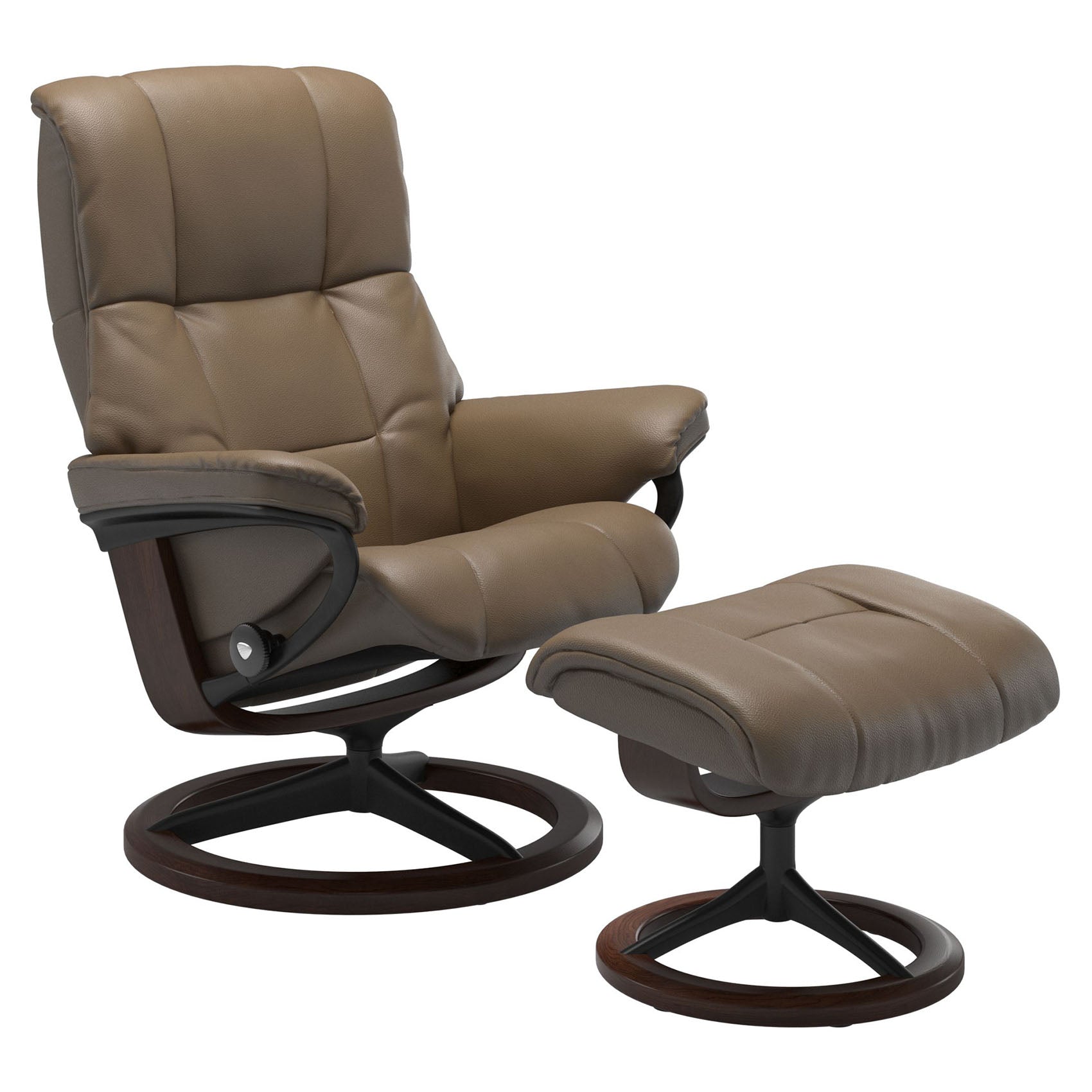 Stressless Mayfair Signature Recliner & Ottoman
