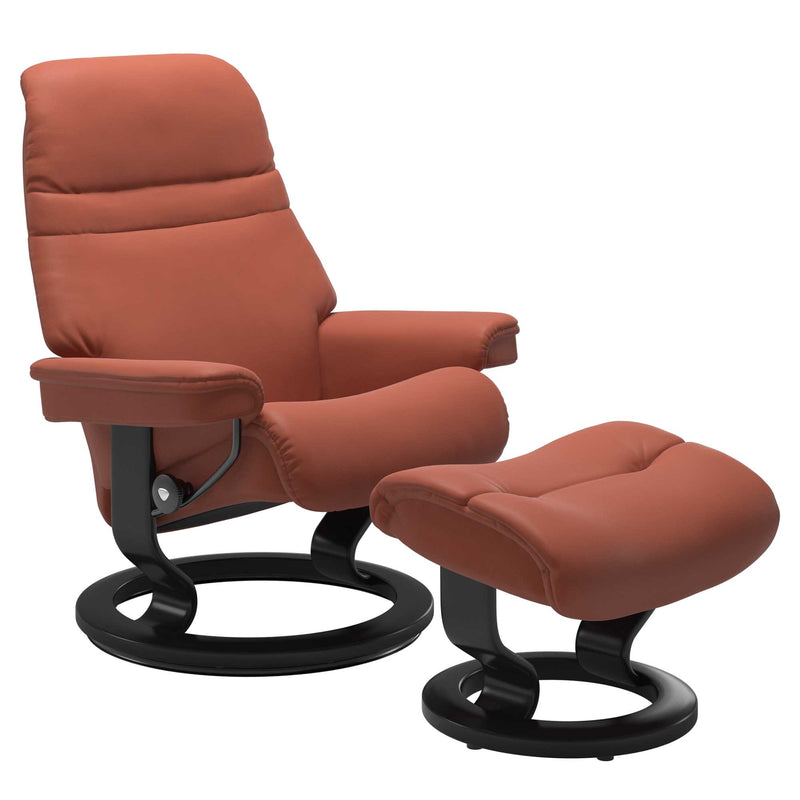 Stressless Sunrise Large Recliner - Classic - Paloma Henna - In Stock