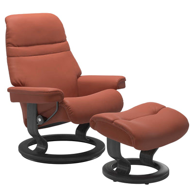 Stressless Sunrise Large Recliner - Classic - Paloma Henna - In Stock